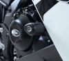 R&G CP0405WH Aero padací chrániče Honda CBR500R bílé